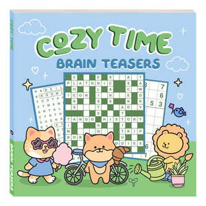 Art Colouring: Cosy Puzzles - Brain Teasers