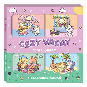 Art Maker Cosy Colouring - Cosy Vacay Mini Library