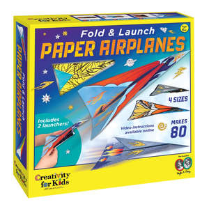 Creativity for Kids Stunt Squadron Paper Airplanes