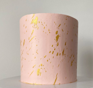 Handpainted Gold Accents