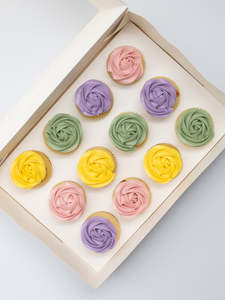 Cupcake Range Auckland: Custom Colour Cupcakes