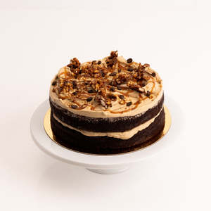 Classic Cakes Collection: Espresso Chocolate & Candied Walnut with Salted Caramel
