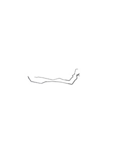 Brakes Rear Brake Pipe Left 2007 to 2010