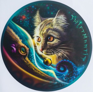 Products: Octo-Puss Circle Stickers SwiftMantis