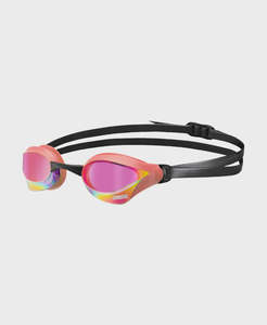Racing Goggles: Cobra Core Swipe Mirror Goggle (Outdoors)  Violet-Coral