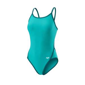 AQV Women's Essentials Thin Strap 1 Pce Swimsuit