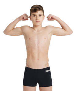 Boy's Team Swim Short Solid