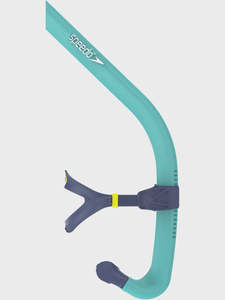 Snorkels Bands: Bullet Centre Snorkel - Arctic Glass/Hapauna Blue Speedo
