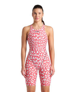 Women's Powerskin ST Next LE OB Leopard Geranium Racesuit Arena