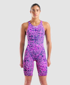 Womens Race Suits: Women's Powerskin ST Next LE OB Snake Pink Racesuit Arena