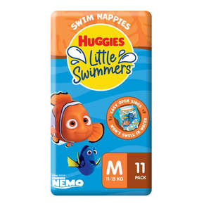 Kids: Huggies Little Swimmers Disposable Swim Pant - Medium (Pack of 11)