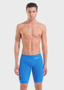 Tech: Men's Poweskin Carbon AIR3 Racing Jammer Blue Cosmo-Midnight - Arena
