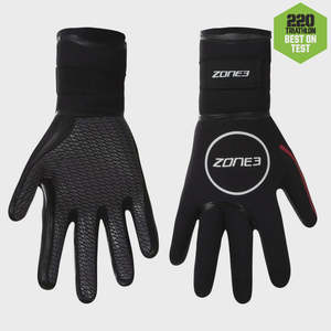 Clearance: Neoprene Heat-Tech Warmth Swim Gloves Zone3