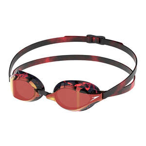Speedo Fastskin Speedsocket 2 Mirror Goggles - Splatter/Smoke/Crimson Gold Mirror
