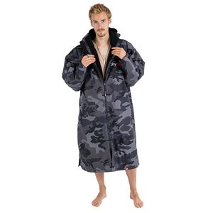 Beach Towels Swim Ponchos: Dryrobe Advance Adults Change Robe, Black Camo/Black