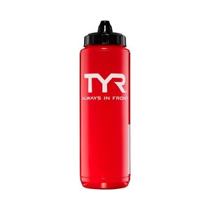 TYR Water Bottle: Red