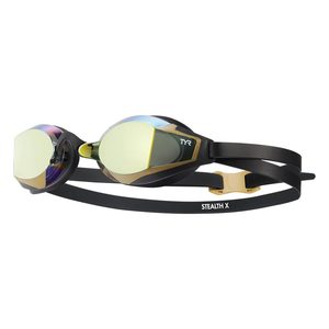 Swimming: TYR Stealth-X Mirrored Performance Swim Goggles