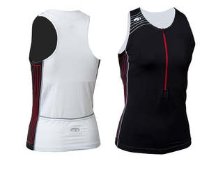 Swim Tri Specials: TX2000 WOMENS TRI TANKINI BLK/RED