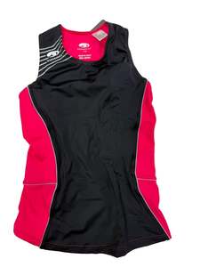 TX1000 WOMENS TANKINI BLACK- PINK