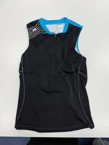 TX1000 WOMENS TRI SINGLET BLACK