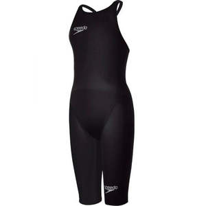 SPEEDO WOMENS FASTSKIN LZR ELITE 2 - V2 OPENBACK KNEESKIN - BLACK