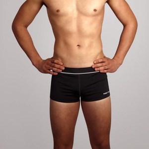 Swim Tri Specials: STILL BLACK SQUARE FUNKY TRUNK