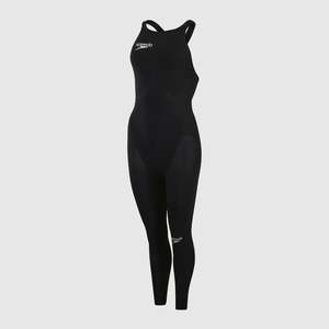 Feamle Bonded Seam Racing Suits: SPEEDO FASTSKIN LZR ELITE 2.0 OPEN WATER CLOSED BACK RACE SUIT - BLACK