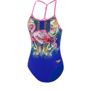 SPEEDO FLAMINGO JUNGLE Y BACK ONE PIECE