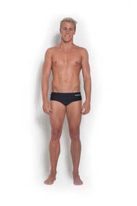 ENGINE BOYS CLUB CUT BRIEF - BLACK