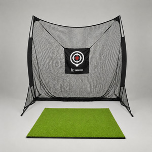 SwingFree Hitting Net & Turf Bundle
