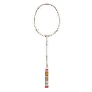 Rackets: APACS Hyper Power Badminton Racket (Cream/Light Peach Matte)