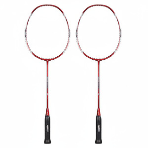 Rackets: APACS Edge Saber 10 Badminton Racket Bundle (2×)