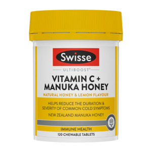 Cold Flu Immunity: Vitamin C + Manuka Honey