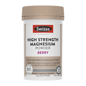 Muscle Support And Recovery: High Strength Magnesium Powder Berry