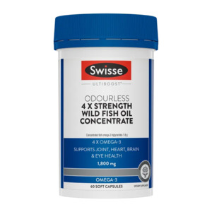 Odourless 4X Strength Wild Fish Oil Concentrate