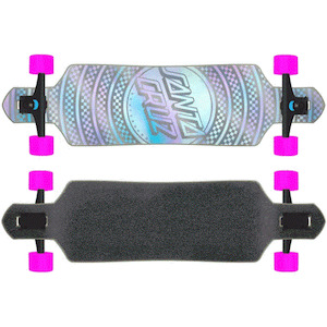 Prismatic Dot 9.0X36in Drop Thru - Santa Cruz - SWITCH STANCE SURF & SKATE