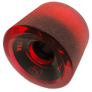 Products: Longboard Wheels Trans Red set - Double Down - SWITCH STANCE SURF & SKATE