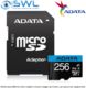 ADATA Premier microSDXC 256GB, Class 10, Card with Adapter SWL