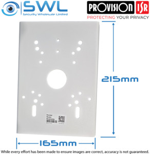 Products: Provision-ISR PR-B50PB: Pole Mount Bracket for Waterproof Junction Boxes SWL