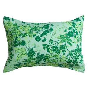 Products: SALE Sage x Clare Jeanette Jade Cotton Pillowcase Set - Standard - Swoon