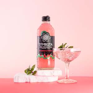 Raspberry & Mint Kefir Soda -6 pack