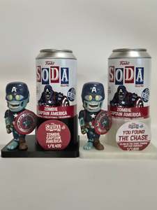 Zombies: SODA - Zombie Captain America - CHASE BUNDLE