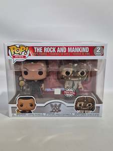 WWE - The Rock and Mankind (2 Pack)