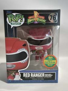 Nft: Mighty Morphin Power Rangers - Red Ranger [Dragon Shield, Power Sword and Dragon Dagger] (76) LEGENDARY