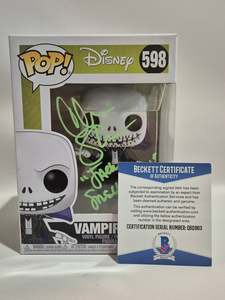 Disney: Disney - Vampire Jack (598) AUTOGRAPHED