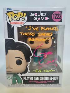Pop Television: Squid Games - Player 456: Seong Gi-Hun (1222) AUTOGRAPHED