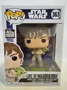 Movies: Star Wars - Luke Skywalker & Yoda (363)