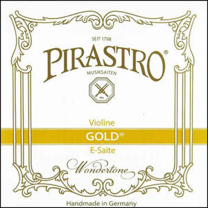 Pirastro Violin Strings: Violin Pirastro Gold Label Strings Set (Medium)