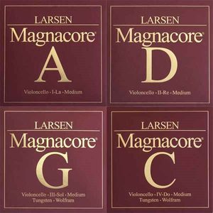 Cello Strings: Cello Larsen Magnacore Strings Set