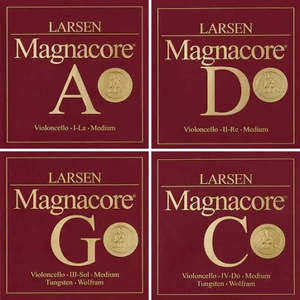 Cello Strings: Cello Larsen Magnacore Arioso Strings Set